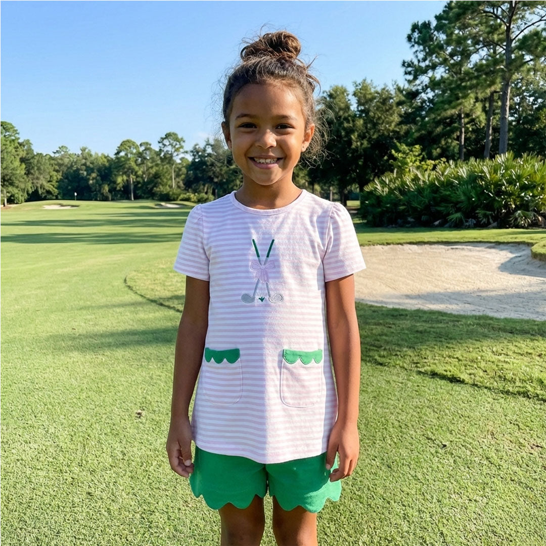 Golf Club Girl's Shorts Set