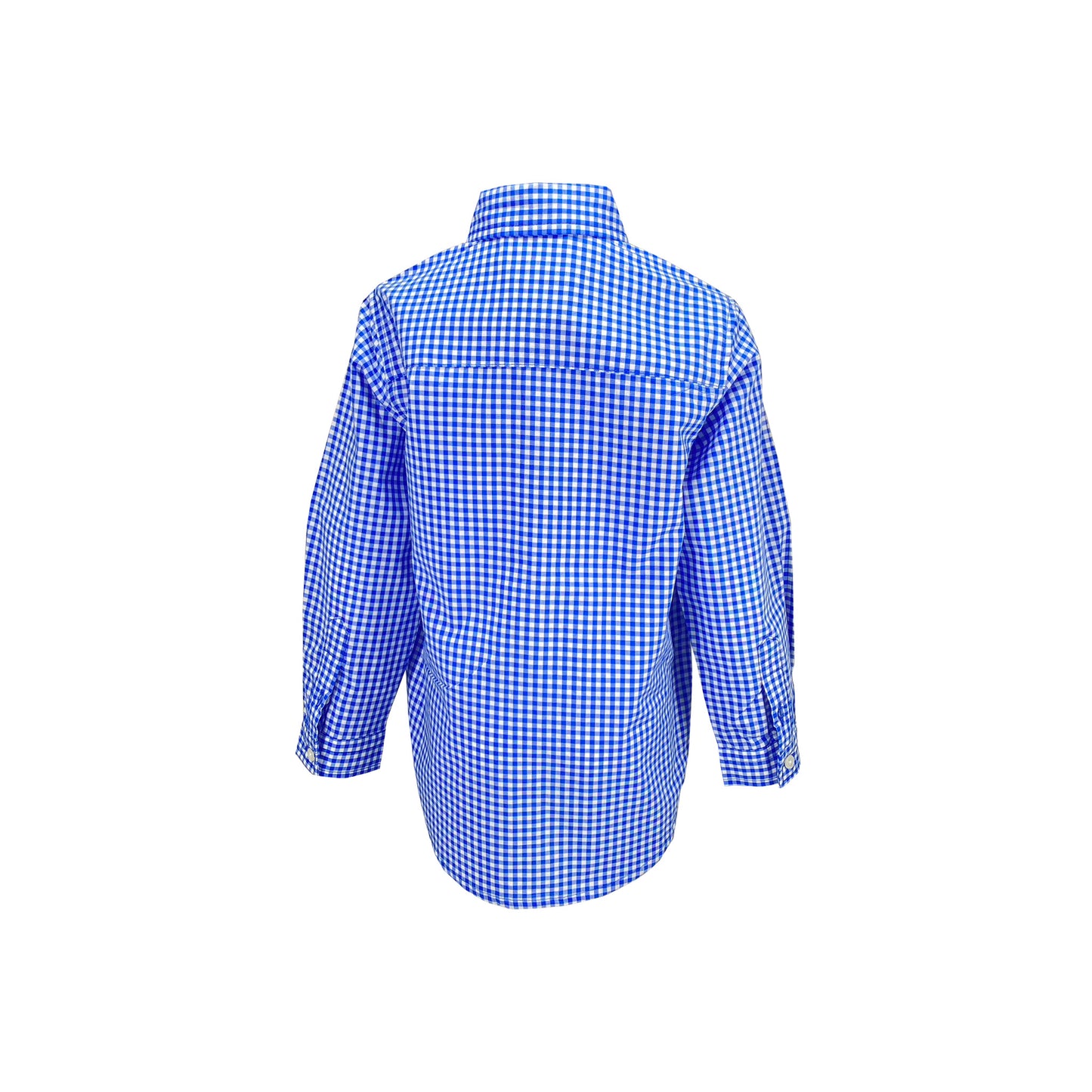 Ishtex ® Royal Blue Long Sleeve Button Down Shirt