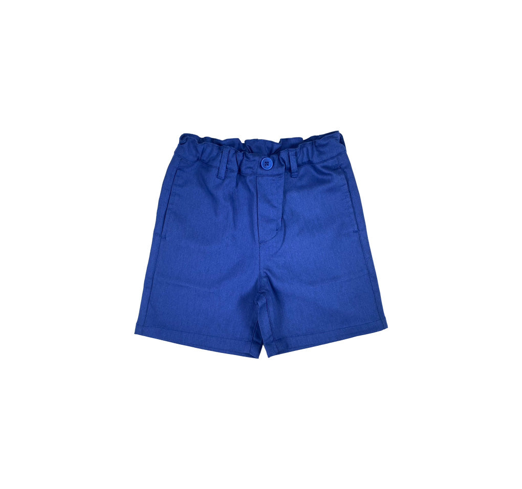 Ishtex ® Royal Blue Twill Boy's Shorts